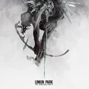 Artwork with band name and title